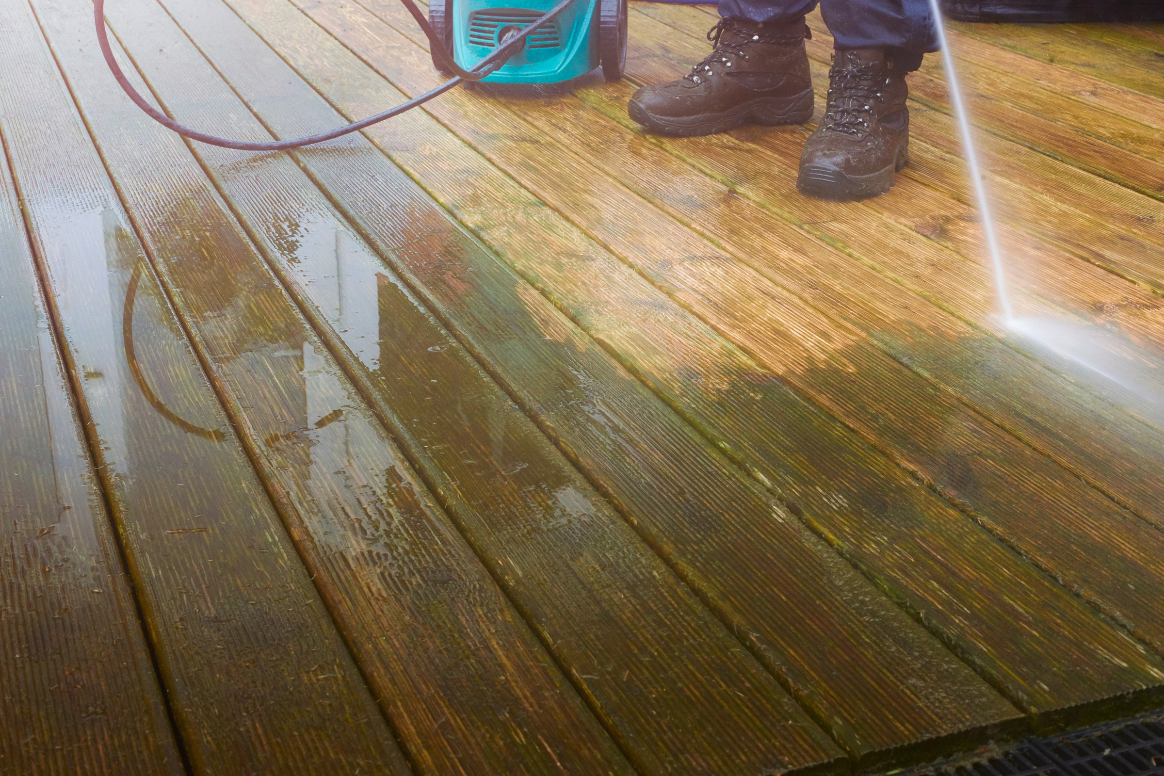How to Clean Wood and Composite Decking Without Causing Damage