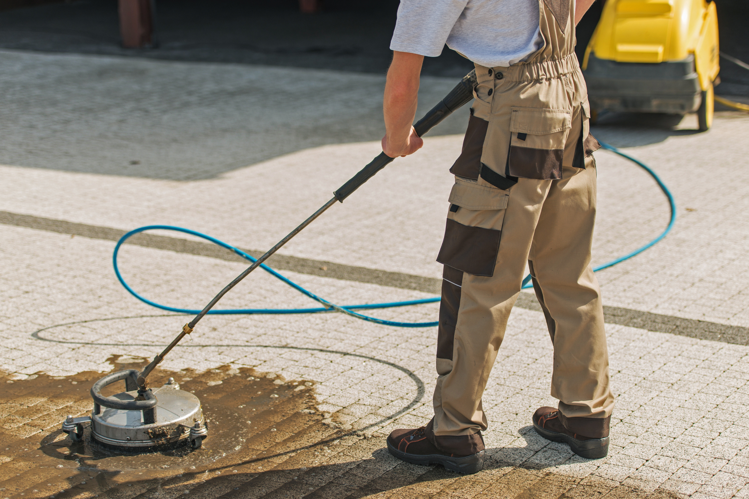 Mastering Flat Work: How to Pressure Wash Driveways, Decks, and More