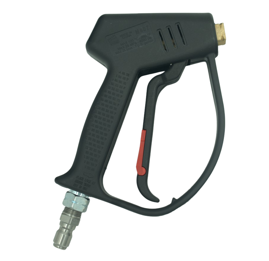 MTM Hydro M407 Spray Gun, 4000 PSI, 7 GPM, with QC PRIMA Steel Plug