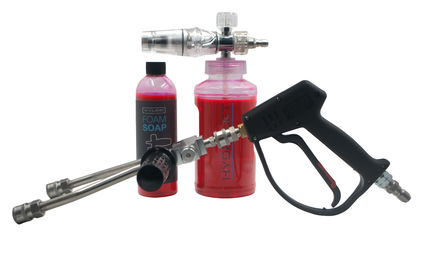 HydroJet Clear Foam Cannon, Hi/Low Switch Valve Toro Twin Lances HydroJet Clear Foam Cannon, Hi/Low Switch Valve Toro Twin Lances