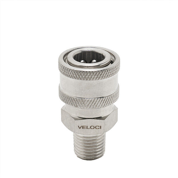 CQT.CQ3.CQＣ Hydrojet STAINLESS STEEL QC SOCKET 3/8MPT - MTM Hydro