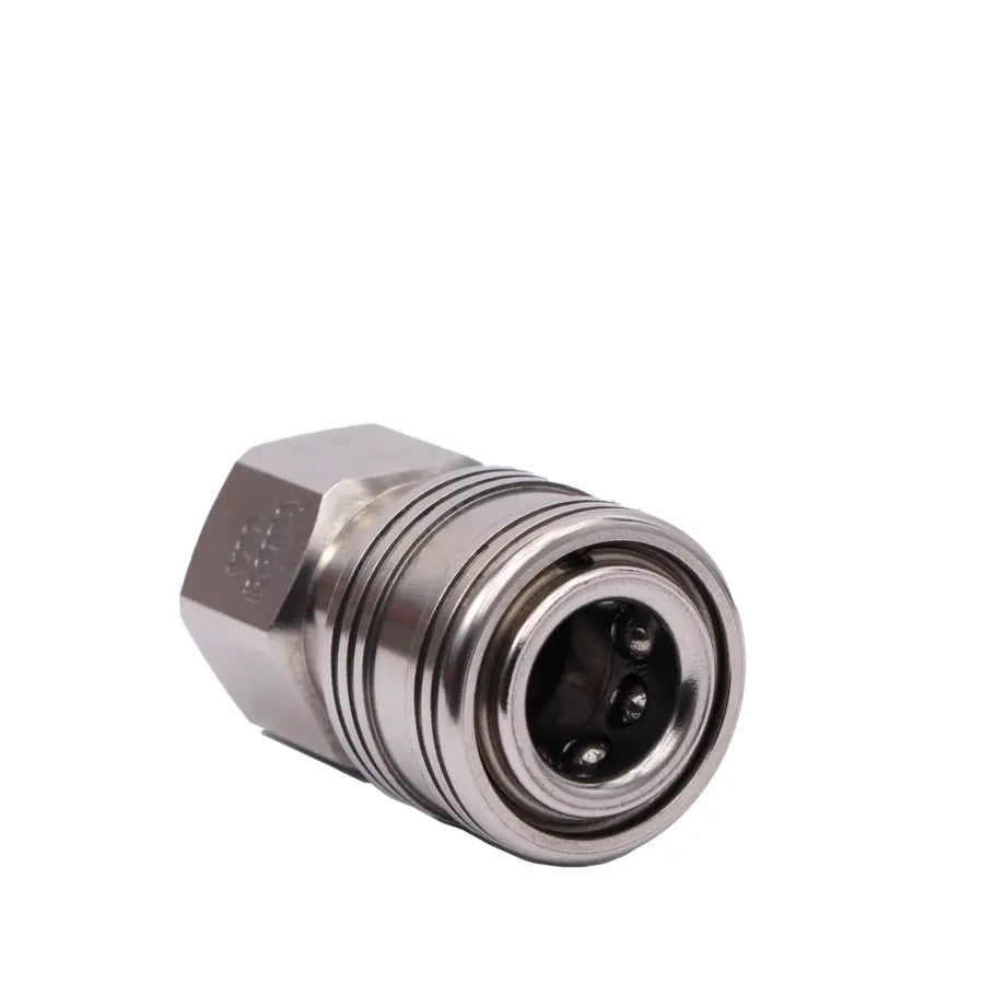 PRIMA STAINLESS STEEL QC COUPLER 1/4 FPT
