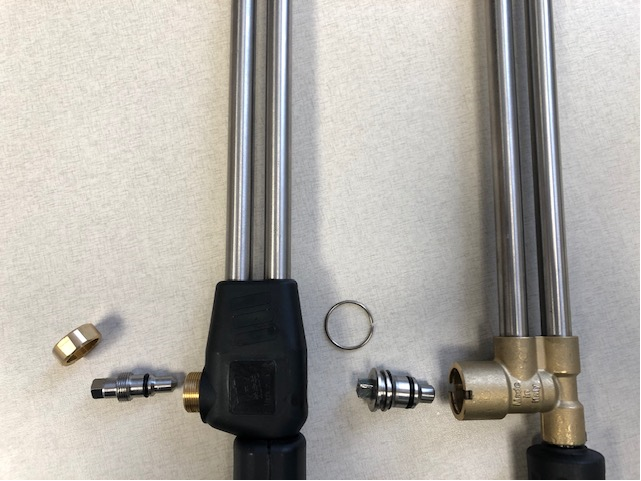 DLE28 DUAL LANCE PLATED PIPES