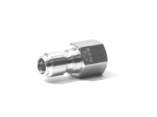 STAINLESS STEEL QC PLUG 3/8FPT