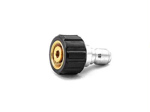 M22 F TWIST CONNECT COUPLER X 3/8 QC PLUG – MTM Hydro Parts