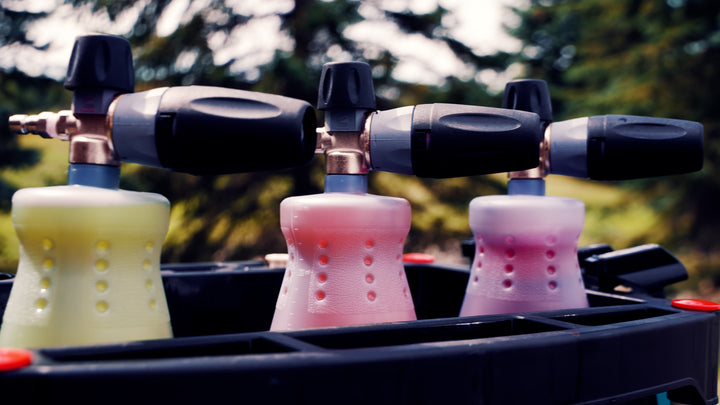 car wash soap comparison perfoamance car shampoo