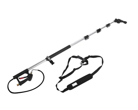 18' ALUMINUM TELESCOPIC WAND W. ANTI-FATIGUE BELT