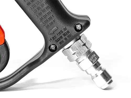 SPRAY GUN M407 W/ 3/8 QC PLATED STEEL PLUG