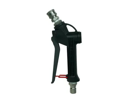 HydroJet Soft Wash Spray Gun with Stainless Quick Connects, 1/2 plug inlet x 1/4 coupler outlet