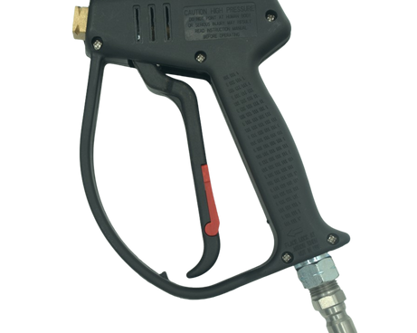 MTM Hydro M407 Spray Gun, 4000 PSI, 7 GPM, with QC PRIMA Steel Plug