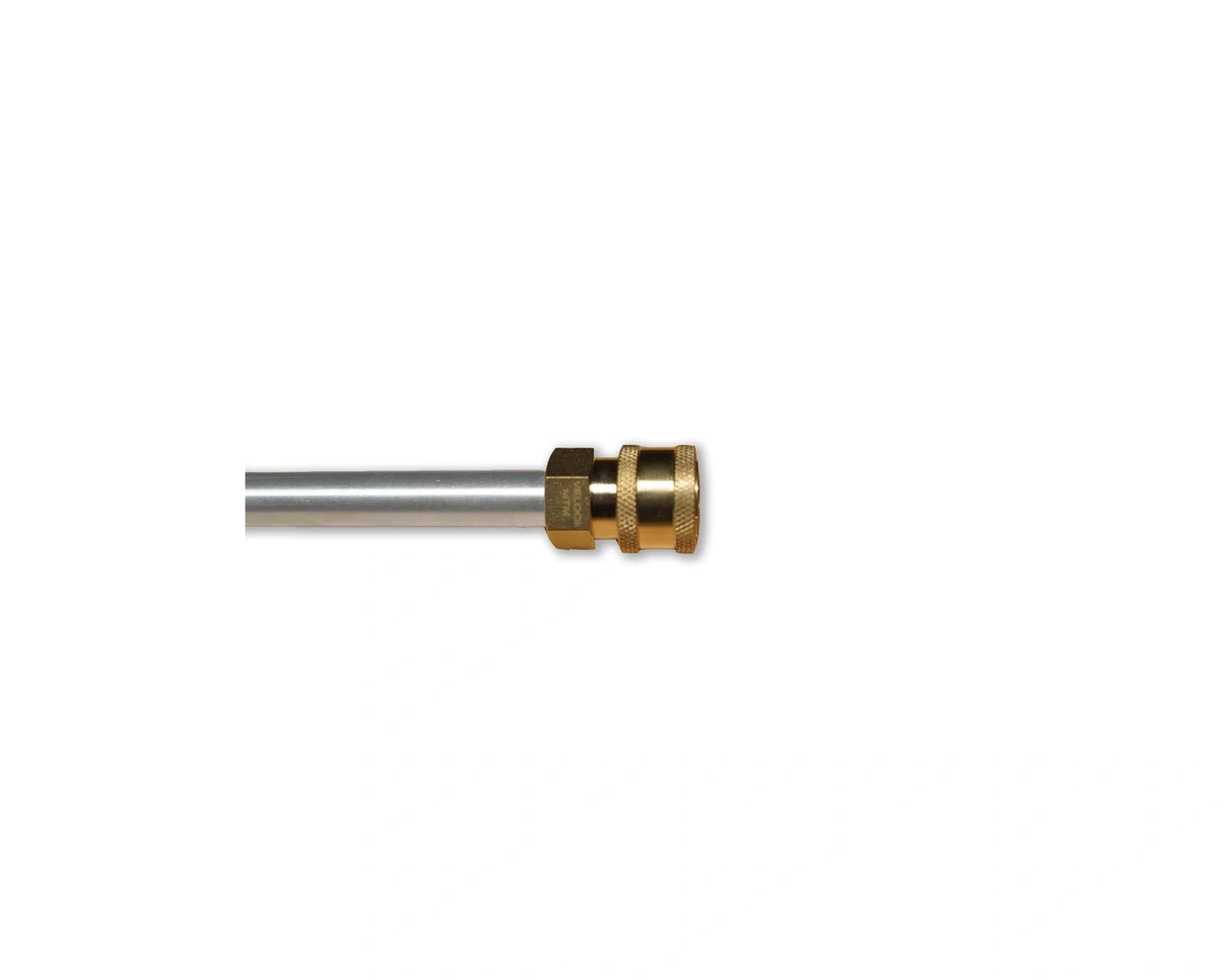 48" Non-Molded Aluminum Lance with QC Plug and Coupler