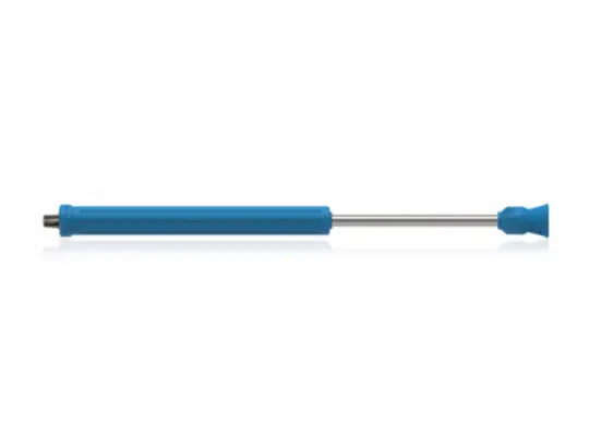 RLS28 36" MOLDED LANCE - LIGHT BLUE - 1/4" MPT