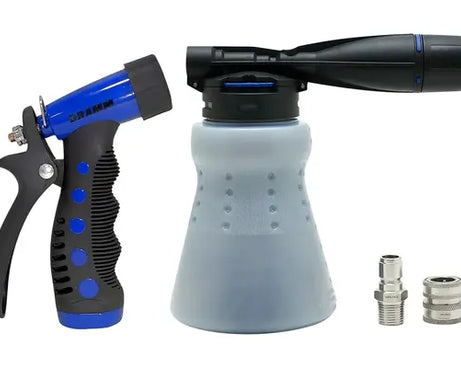 spray gun for garden hose MTM Hydro GHF1 Low Pressure Garden Hose Foam Cannon, Garden Hose Spray – MTM Hydro Parts