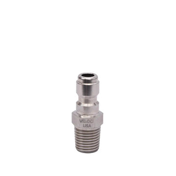 PRIMA STAINLESS STEEL QC PLUG 1/4MPT