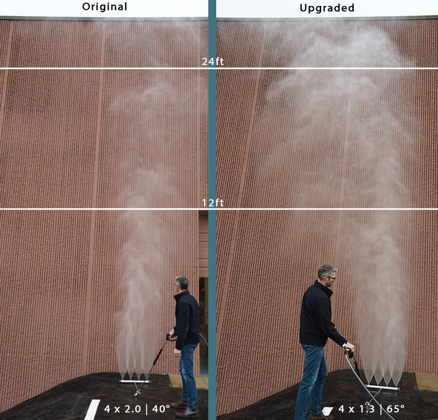 NOZZLE AND FILTER UPGRADE FOR UC CLEANER