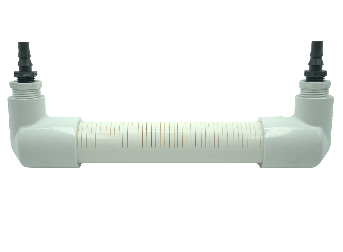 Dual 1/4" Barb Hi-Flow Sodium Hypochlorite Filter