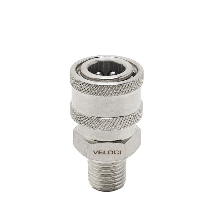 STAINLESS STEEL QC SOCKET 1/4MPT