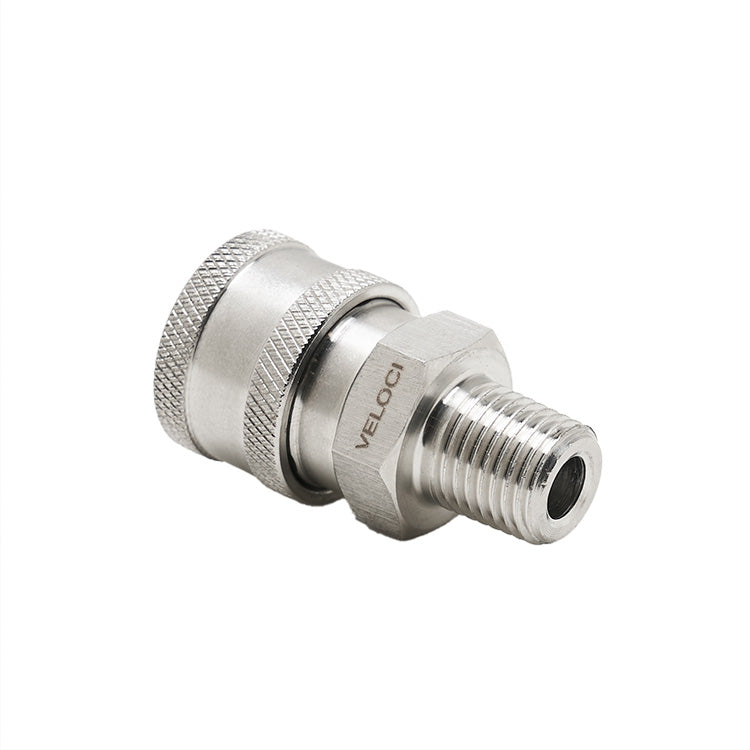 Q multi  Hydrojet Stainless Steel Coupler 3/8