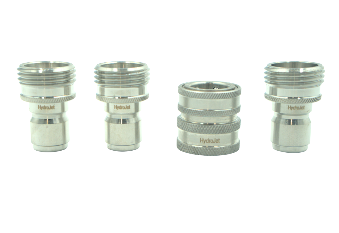 HydroJet Garden Hose SS QC Kit