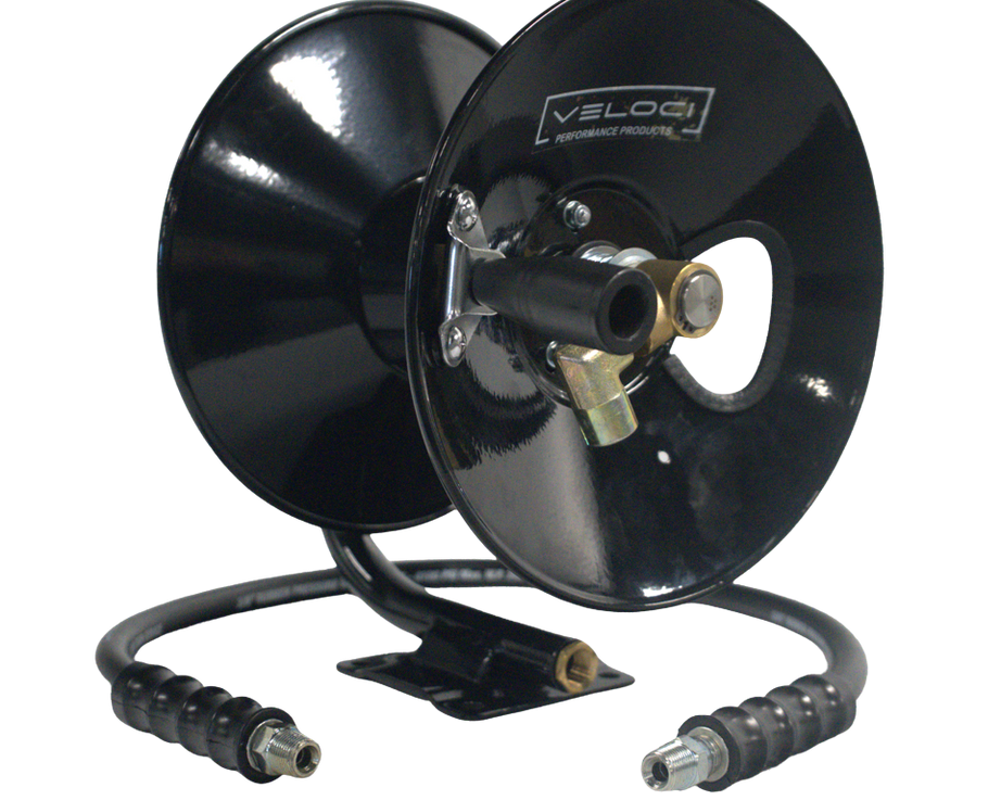 50 PAINTED HOSE REEL 3/8 MXF, 140F MAX TEMP