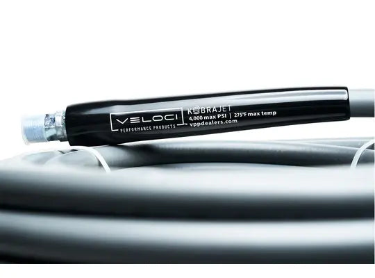3/8" KobraJet Grey Hose, 4300 PSI, 200 FT, Non Marking