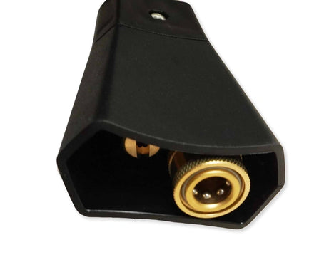 M407 SPRAY GUN & DLE28 DUAL WAND W/CHEM NOZZ & QC