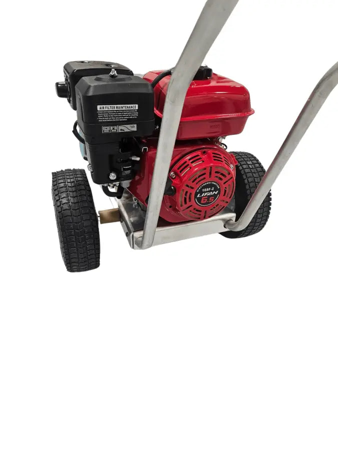 PRESSURE WASHER LIFAN 6.5HP/2.5GPM @2500PSI ON WHEELED CART