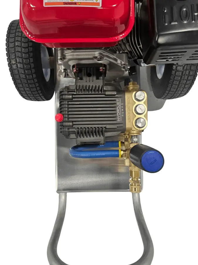 PRESSURE WASHER LIFAN 6.5HP/2.5GPM @2500PSI ON WHEELED CART