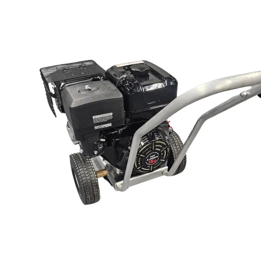 PRESSURE WASHER LIFAN 15HP/4GPM @4000PSI ON WHEELED CART