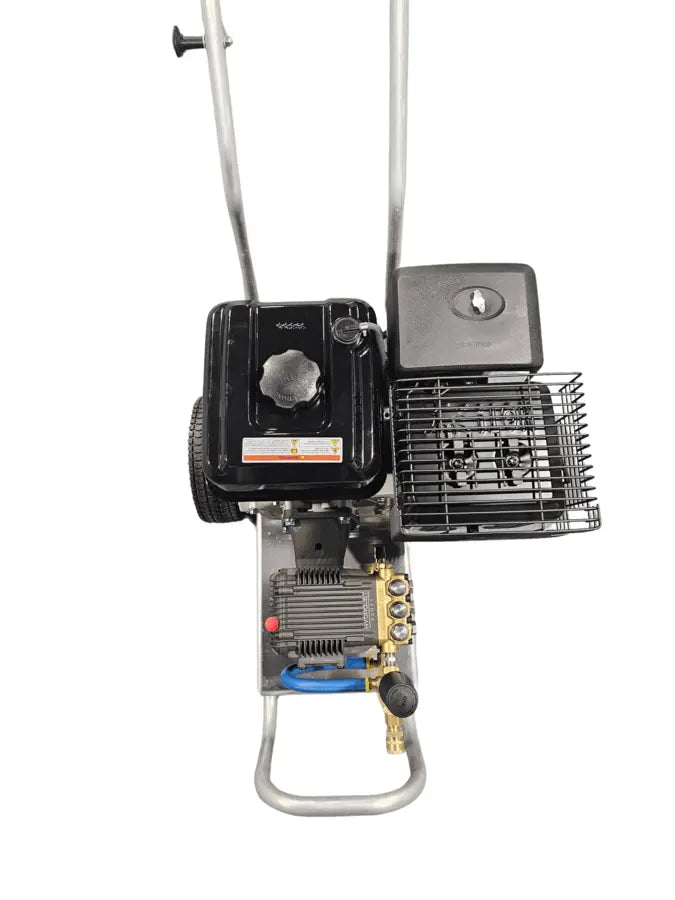 PRESSURE WASHER LIFAN 15HP/4GPM @4000PSI ON WHEELED CART