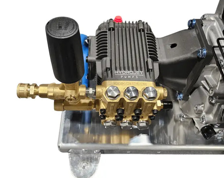 PRESSURE WASHER LIFAN 15HP/4GPM @4000PSI ON SKID FRAME