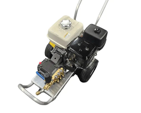 PRESSURE WASHER HONDA GX390 - 4GPM @4000PSI ON WHEELED CART