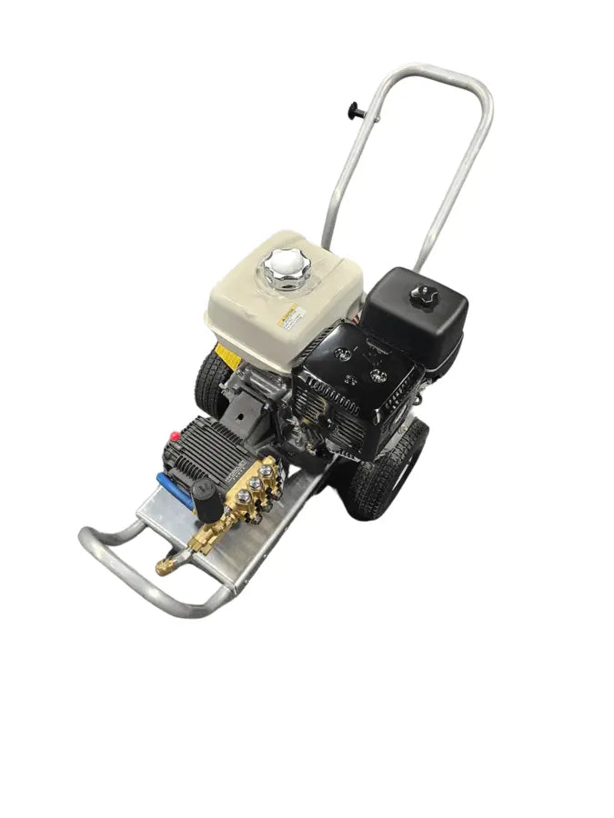 PRESSURE WASHER HONDA GX390 - 4GPM @4000PSI ON WHEELED CART