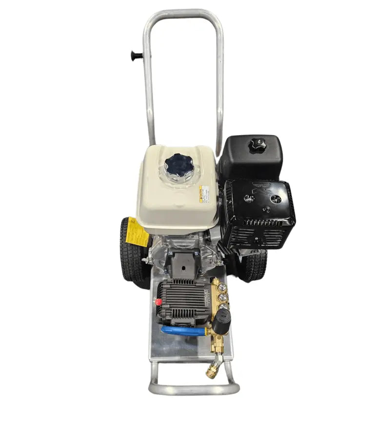 PRESSURE WASHER HONDA GX390 - 4GPM @4000PSI ON WHEELED CART