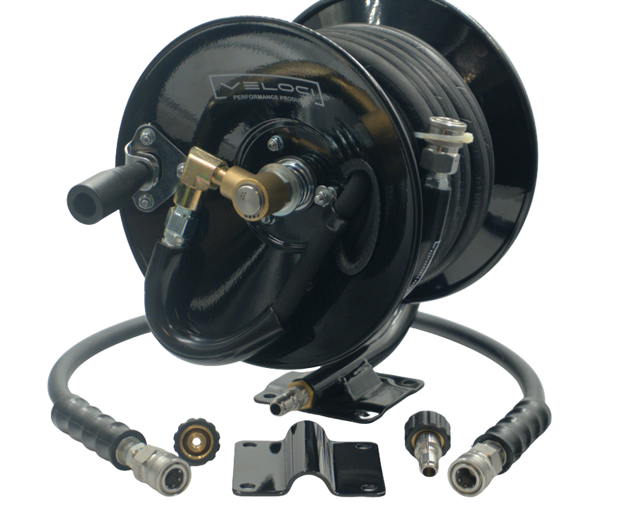 50' PROFESSIONAL- HOSE REEL KIT- 50' BLACK