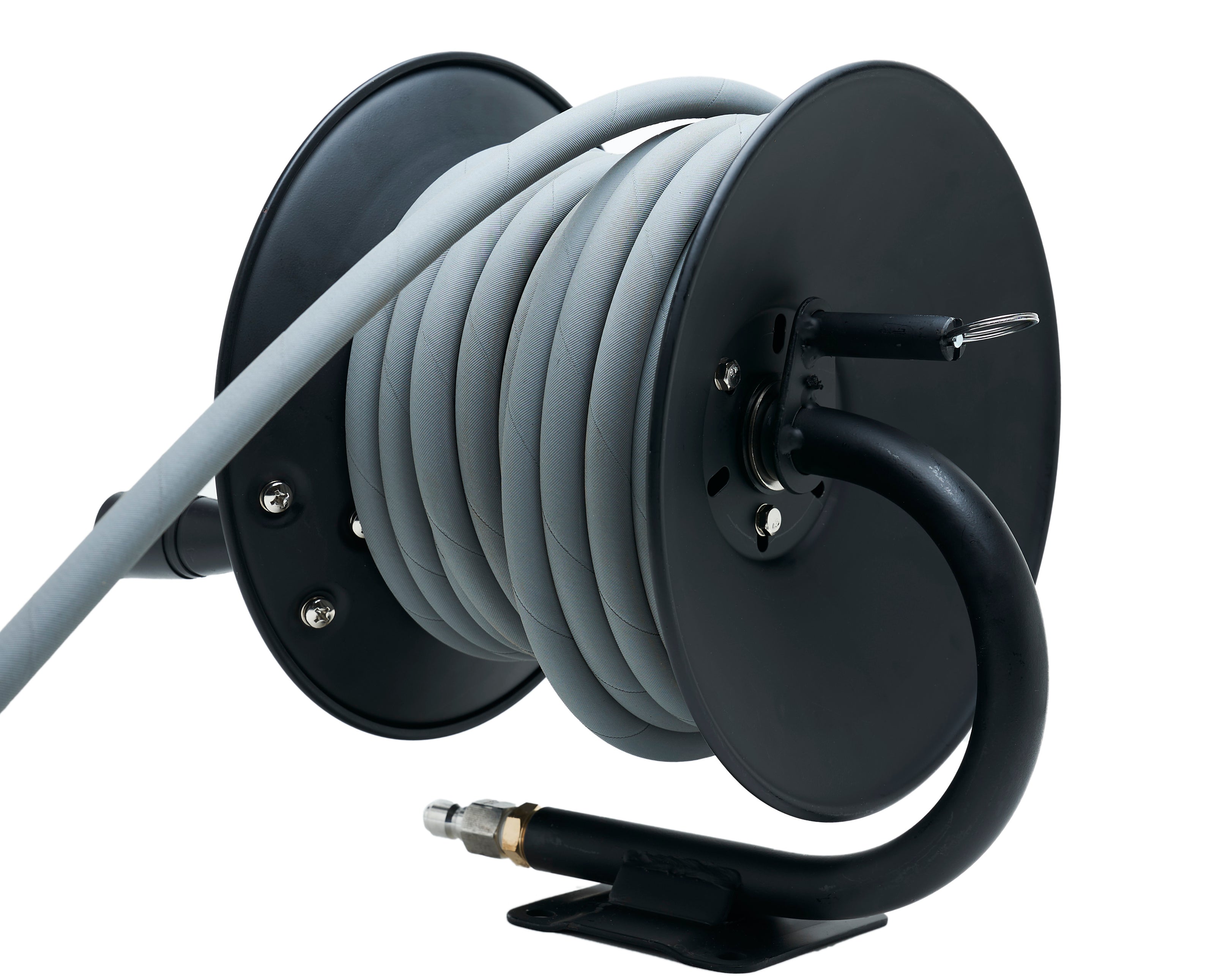 100' PREMIUM HOSE REEL BUNDLE-100 NO MARK GREY