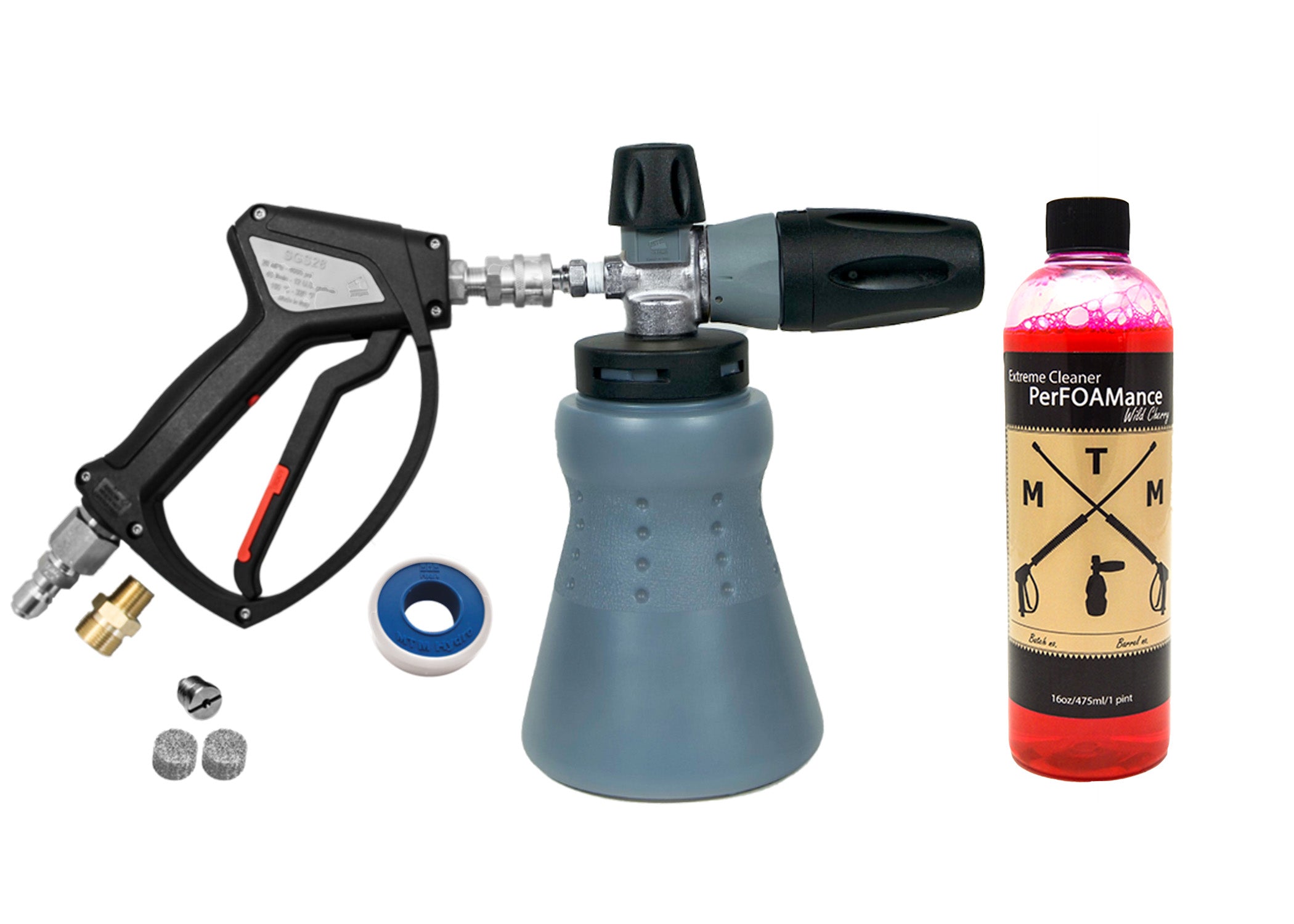 Pressure Washer Foam Cannon 30 SECONDS Foam Cannon Kit For Pressure