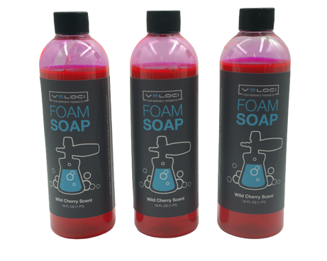 3 PACK - PERFOAMANCE SOAP | RED | CHERRY SCENT | 16OZ