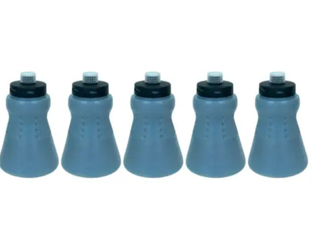 5-PACK WIDE MOUTH BOTTLE, ADAPTOR & CAP