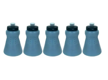 5-PACK WIDE MOUTH BOTTLE, ADAPTOR & CAP