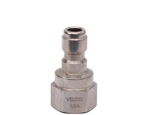 PRIMA STAINLESS STEEL QC PLUG 1/4FPT