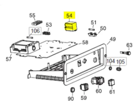 EC 200, GE 360 RELAY FINDER 65.31 AC-E11125