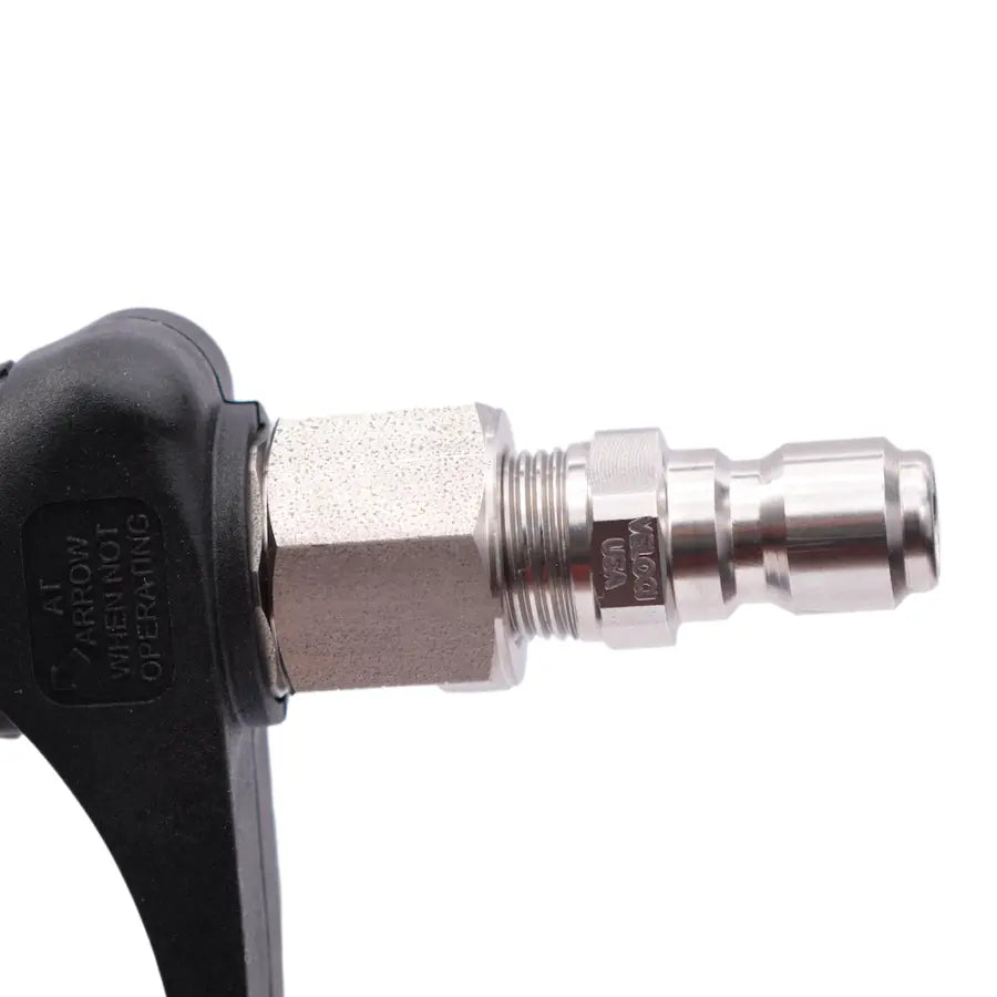 PRIMA STAINLESS STEEL QC PLUG 3/8MPT