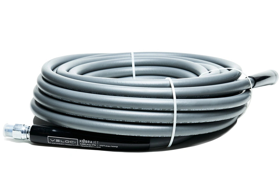 HOSE SMOOTH 3/8 X 100 4,000 PSI, NO MARK GREY