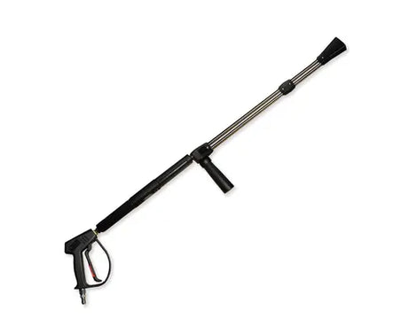 M407 SPRAY GUN & DLE28 DUAL WAND W/CHEM NOZZ & QC