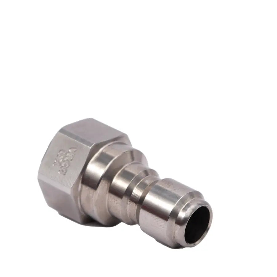 PRIMA STAINLESS STEEL QC PLUG 3/8FPT