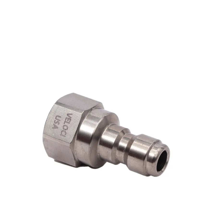 PRIMA STAINLESS STEEL QC PLUG 1/4FPT