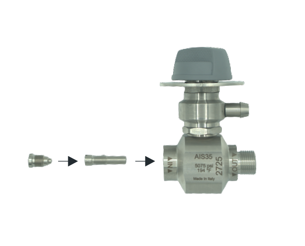 AIS35 Complete Kit - 2.5 Nozzle