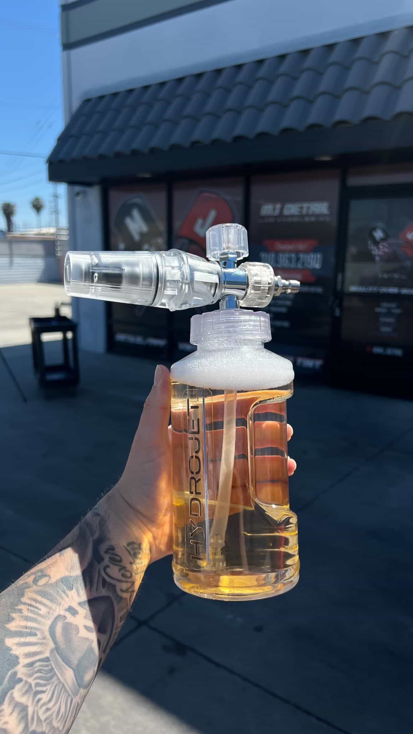 HydroJet Clear Foam Cannon – MTM Hydro Parts - Powered by Veloci