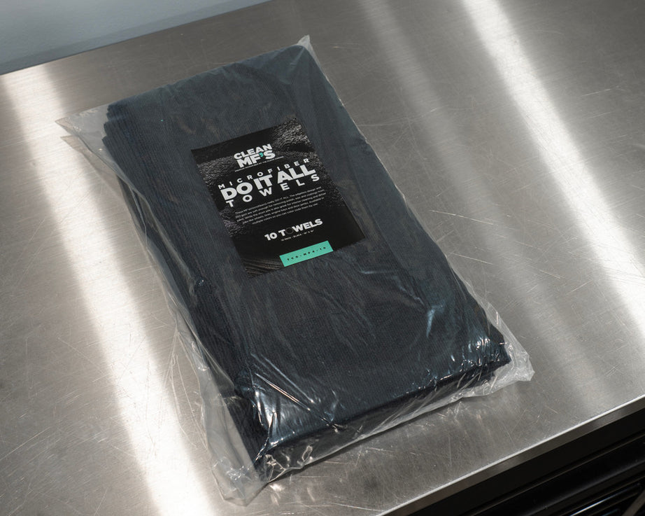 All Purpose Towel Black 10 Pack